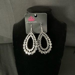Silver earrings